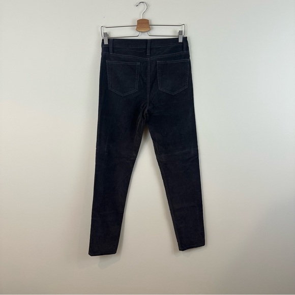 Garnet Hill Charcoal Dark Gray Corduroy Pants Size 4 Women's - Picture 5 of 7